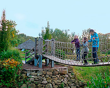 Motorikpark im Kurpark - Gästehaus am Ludwigsberg - Familie Raab - Bad Kötzting -